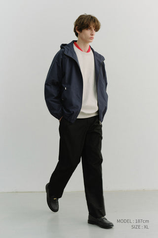 UNISEX DUNST LOGO CREASE SWEATSHIRT OATMEAL MELANGE