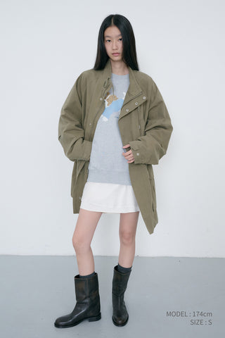 UNISEX MODERN FIELD JACKET SOFT KHAKI