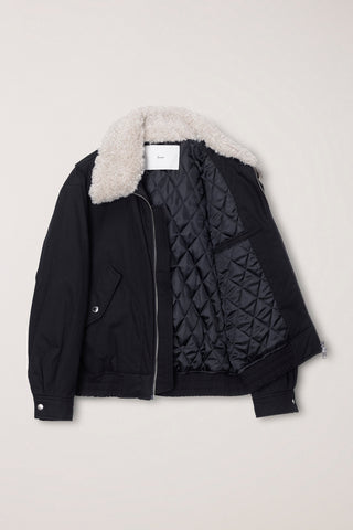 UNISEX FLIGHT PADDED JACKET BLACK