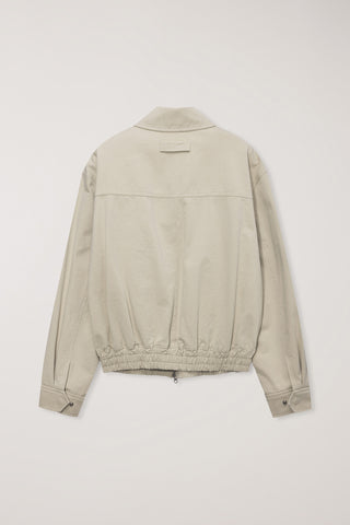 UNISEX COLLARED BLOUSON JACKET SEASALT GREY
