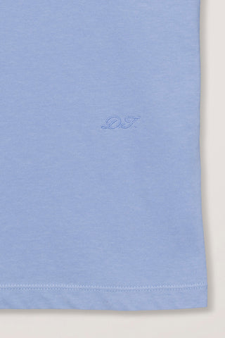 ESSENTIAL CREW-NECK T-SHIRT SOFT BLUE