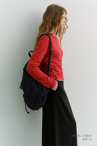ESSENTIAL CREW-NECK T-SHIRT RED