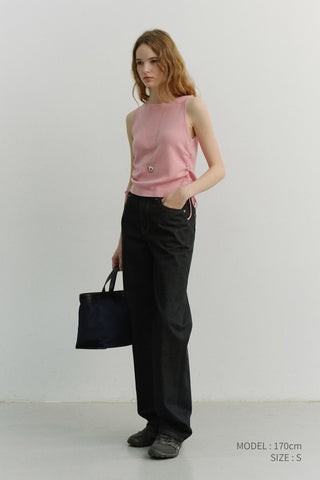 ESSENTIAL STRAIGHT FULL LENGTH JEANS RAW DENIM