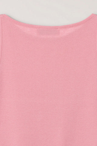 LAYERING KNIT TOP PINK