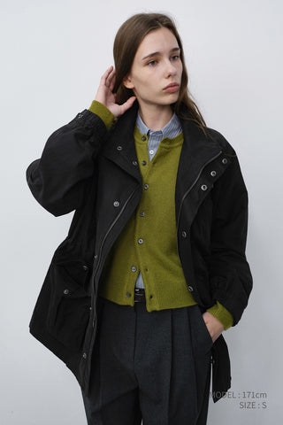 UNISEX MODERN FIELD JACKET BLACK