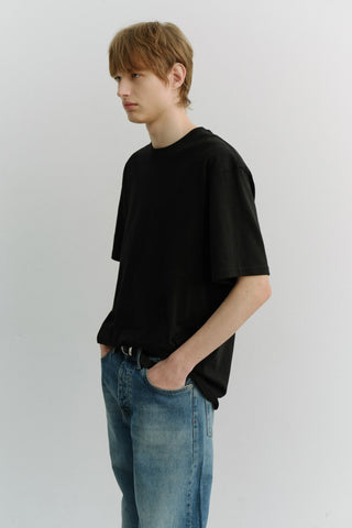 UNISEX LOOSE T-SHIRT BLACK