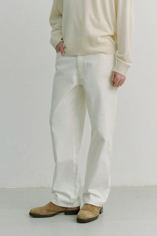 MODERN CARPENTER JEANS CREAM