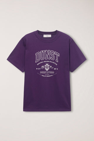 UNISEX CUPID ARCH LOGO T-SHIRT DEEP PURPLE