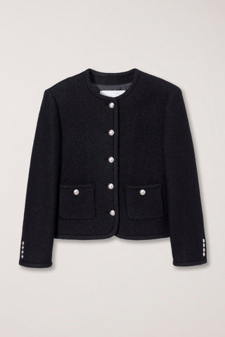 CLASSIC TWEED JACKET BLACK