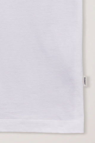 UNISEX LAYERED SET-UP T-SHIRT OFF WHITE MELANGE GREY