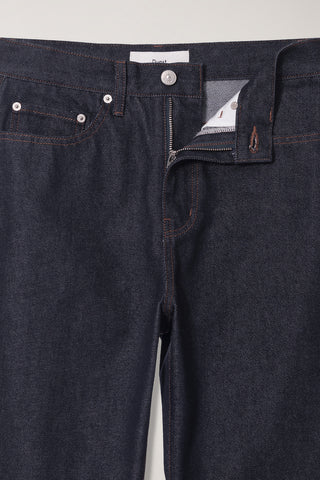 ESSENTIAL STRAIGHT FULL LENGTH JEANS RAW DENIM