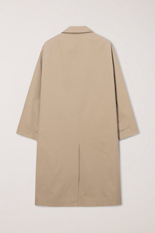 UNISEX REFINED MAC COAT BEIGE