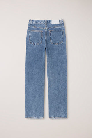 ESSENTIAL STRAIGHT FULL LENGTH JEANS CLASSIC BLUE