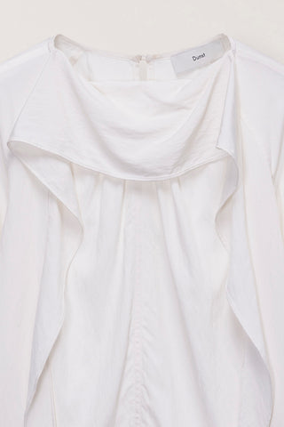 TIE BLOUSE CREAM