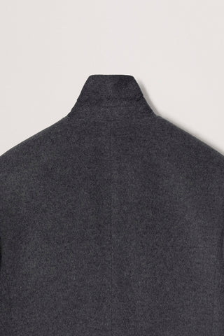 UNISEX 3 BUTTON WOOL BLAZER GREY