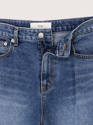 RELAXED WIDE JEANS CLASSIC BLUE