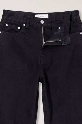 ESSENTIAL STRAIGHT FULL LENGTH JEANS BLACK