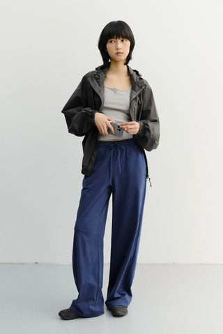 SUMMER WIDE JOGGER PANTS BLUE