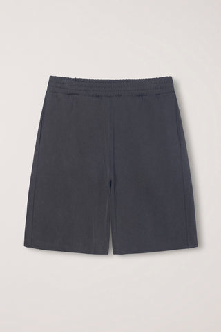 UNISEX PIGMENT RELAXED BEACH SHORTS CHARCOAL GREY