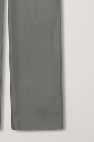 PLEATED CHINO SLACKS KHAKI