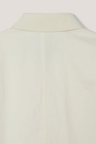 UNISEX COTTON CHORE JACKET OFF WHITE