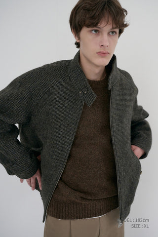 UNISEX SHAGGY DOG SWEATER BROWN