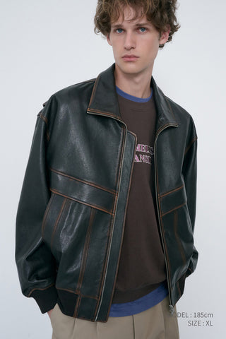 UNISEX SLOGAN SWEATSHIRT BROWN