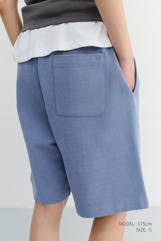 UNISEX PIGMENT RELAXED BEACH SHORTS BLUE