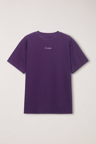 UNISEX CUPID ARCH LOGO T-SHIRT DEEP PURPLE
