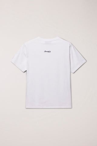 UNISEX MARINE LOGO T-SHIRT OFF WHITE