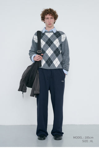 UNISEX STRAIGHT SWEATPANTS FRENCH NAVY