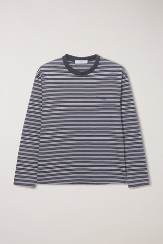 UNISEX STRIPED T-SHIRT GREY STRIPE