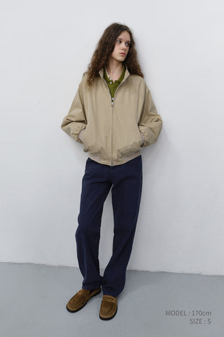 ESSENTIAL STRAIGHT COLORED JEANS BLUE NAVY
