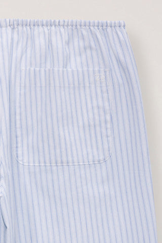 PAJAMA STRING PANTS WHITE STRIPE