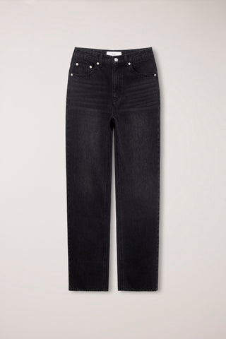 ESSENTIAL CROPPED JEANS BLACK