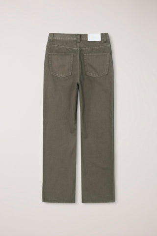 ESSENTIAL STRAIGHT COLORED JEANS BEIGE