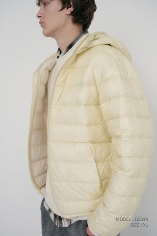 UNISEX LIGHT GOOSE DOWN JACKET SEA SALT