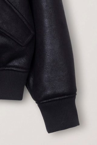 UNISEX VOLUME AVIATOR BLOUSON BLACK