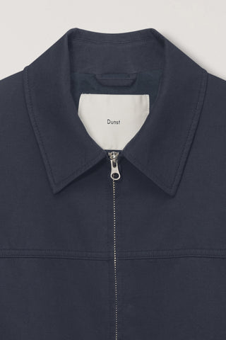 UNISEX COLLARED BLOUSON JACKET NAVY