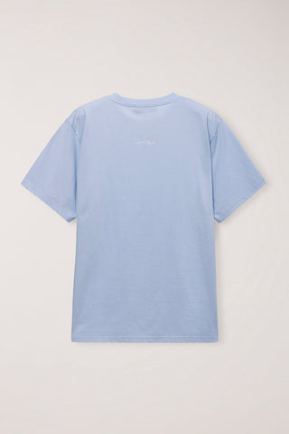UNISEX CUPID ARCH LOGO T-SHIRT SOFT BLUE