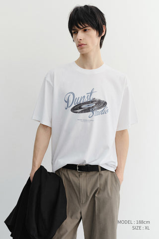 UNISEX VINYL T-SHIRT OFF WHITE