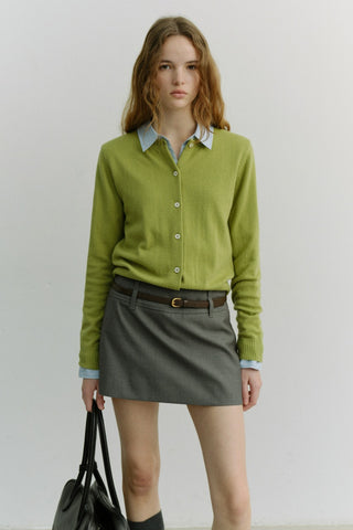 MICRO MINI SKIRT GREY