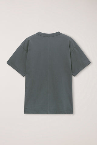 UNISEX ESSENTIAL LOOSE T-SHIRT WASHED CHARCOAL