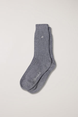 CLASSIC LOGO SOCKS CHARCOAL GREY