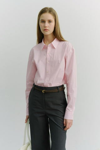 UNISEX SOFT POPLIN SHIRT SOFT PINK
