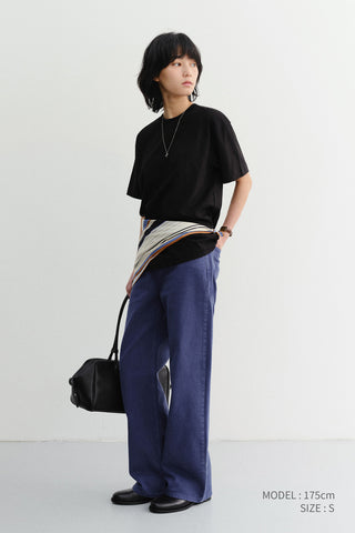 UNISEX ESSENTIAL LOOSE T-SHIRT BLACK