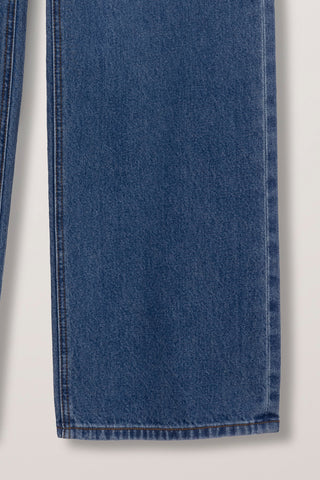 SUMMER RELAXED WIDE JEANS CLASSIC BLUE