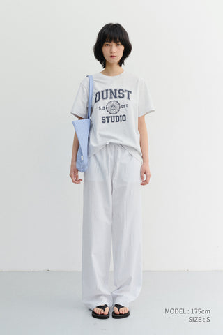 UNISEX CLASSIC LOGO T-SHIRT LIGHT MELANGE GREY