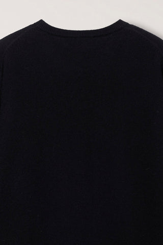 UNISEX ESSENTIAL CREWNECK SWEATER BLACK