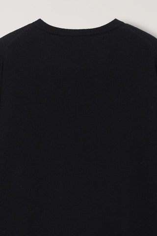 UNISEX ESSENTIAL CREWNECK SWEATER BLACK